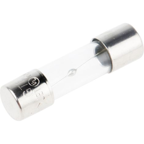 Cartouche fusible RS PRO, 3.15A, 5 x 20mm, Type T, 250V c.a.