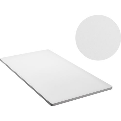 Mophorn 55" x 28" x 1" Tischplatte rechteckig. 220,5 lbs Tragkraft. Universelle einteilige Spanplatte. Ideal für höhenverstellbare Schreibtischgestelle zu Hause und im Büro.