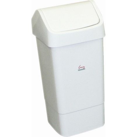 Poubelle à couvercle battant 50 L SIR