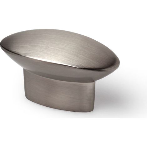 Pomo para Mueble  Estilo Contemporáneo  Fabricado en Zamak  Acabado en Níquel Satinado  Medidas 401924 mm  Sistema de Fijación Atornillado  Incluye Tornillos M4  4 Unidades -