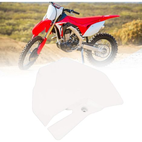 Plaque d'immatriculation avant pour moto KTM EXC 150/250/300 TPI 2020-2022 blanche. (1/5)