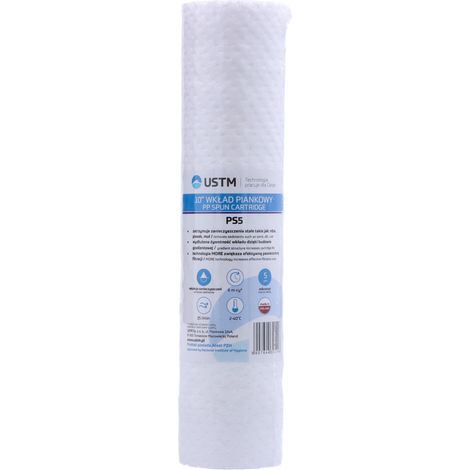 Inserto de polipropileno de 10" y 5 µm (espuma) (1/3)