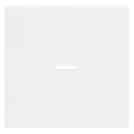 Busch-Jaeger Bascule avec petite calotte transparente pour interrupteur/bouton-poussoir, 1 compartiment blanc studio - Plateforme 63 (1789 N-84), 2CKA001751A3150