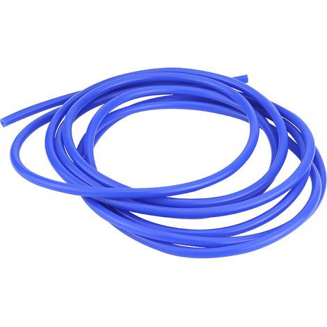 Tuyau silicone 4mm 5 mètres bleu universel pour vide auto, durite en caoutchouc silicone (1/5)