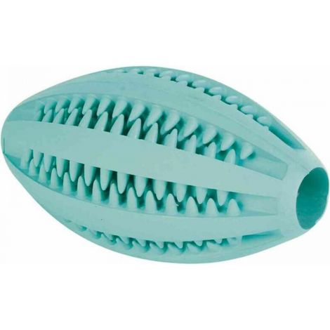 1 piece funny dog ​​football, color mint, natural rubber 11.5 cm, dog toy tooth cleaning ball (1/3)