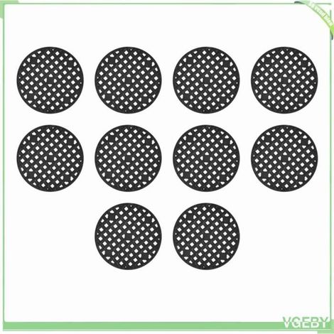 Tapis de pot de fleur - V GEBY - Rond - Diamètre 4.5cm - Anti-suintement - Lot de 10 (1/4)