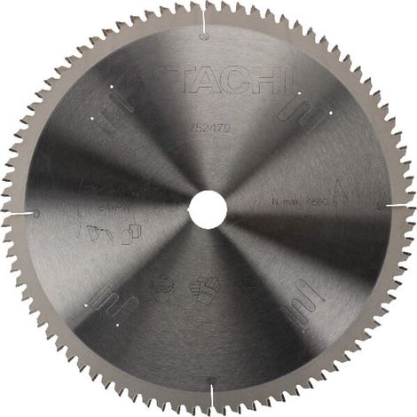 Lame Ø335 84 néga. alés.30mm coupe alu HIKOKI 752479 (1/3)