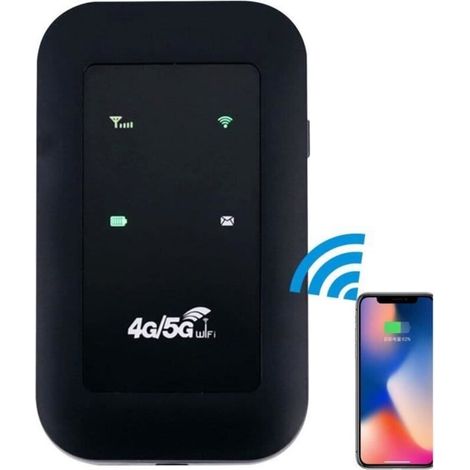 Wi-FI Portable  Mini Routeur WiFi 4G avec Batterie LM 2100 Mah - Routeur H806 WiFi Vitesse de téléchargement 150 Mbps Vitess[O434]