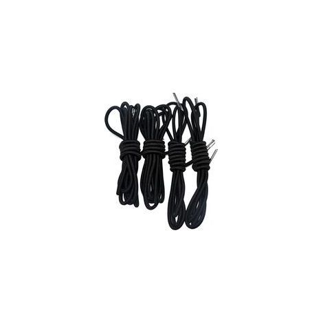 Remplacement Élastique pour Transat Jardin Kit Réparation Universel Cordon Elastique Chaise Longue Fauteuil Relax Zéro Gravité (Noir) (1/5)