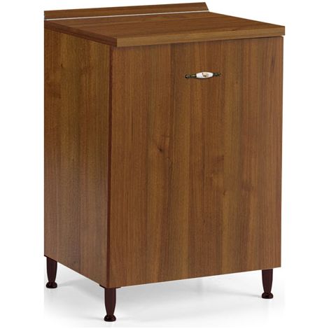 Mobile per cucina componibile con anta 60 cm noce (1/3)