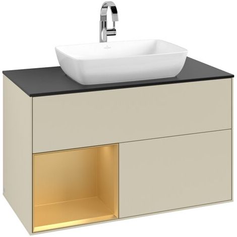 Villeroy & Boch F772HFHJ Meuble sous-lavabo Finion F77 (1/3)