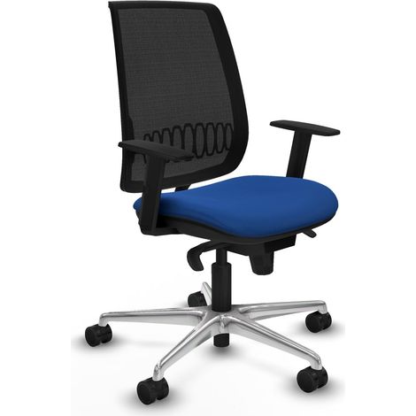 Chaise Ergonomique piqueras y crespo Pro noir cuir synthétique (1/2)