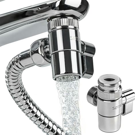 Aeratore con interruttore Adattatore G1/2 per rubinetti bidet soffioni doccia (1/5)