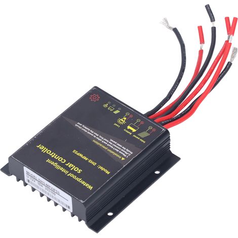 Contrôleur solaire intelligent étanche MPPT avec régulateur de charge et protection de batterie 12 V 10 A DHSMPWP5S