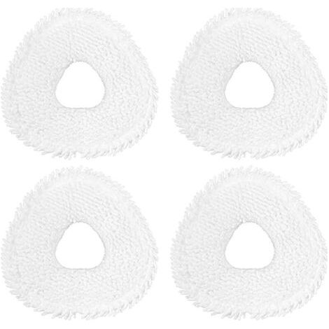 2 pièces/4 pièces/6 pièces lingettes Accessoires Convient pour robot balayeur Whale J3 Chiffon de nettoyage lavable (1/5)