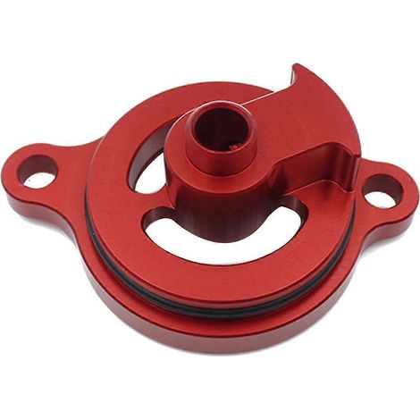 Couvercle de filtre à huile moteur transparent pour moto CRF250R CRF250RX 2019-2023 CRF450X (1/4)