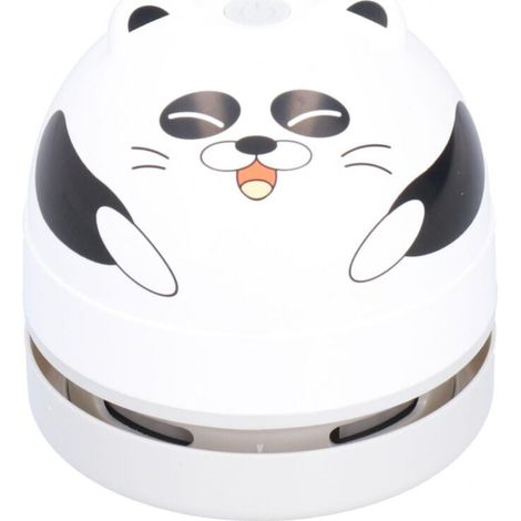 Mini-Tischstaubsauger mit USB-Ladefunktion und niedlichem Tiermotiv für Kinder (1/4)