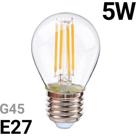 LED Filament Lampe E27 G45 5W