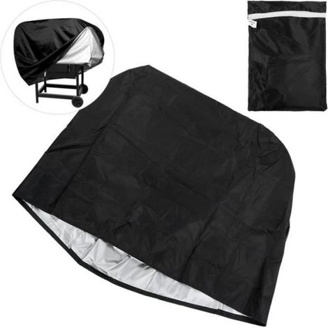 Housse De Barbecue - PVC Résistant UV Et Eau - Pour Protection Extérieure - 80 X 66 X 100 Cm - 1 Pièce (1/4)