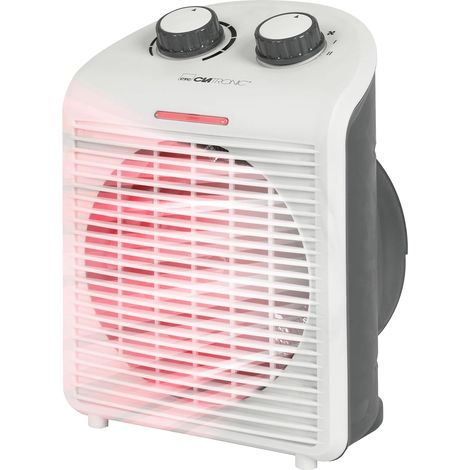 HL 3761 Radiateur soufflant mobile et compact, 2 niveaux de chauffage (1000/2000 watts), Niveau froid inclus (fonction ventilateur), coloure blanc (1/5)