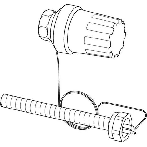 Uponor Combi Port Gen TERMOSTATO TWB 35-70degC, 1116225