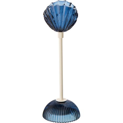 Lampe à Poser LED Coquillage "Conchiglia" 31cm Bleu (1/4)