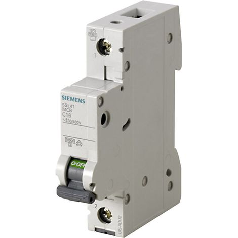 Siemens 5SL41206 5SL4120-6 Leitungsschutzschalter 1polig 20 A 230 V, 400 V (1/2)