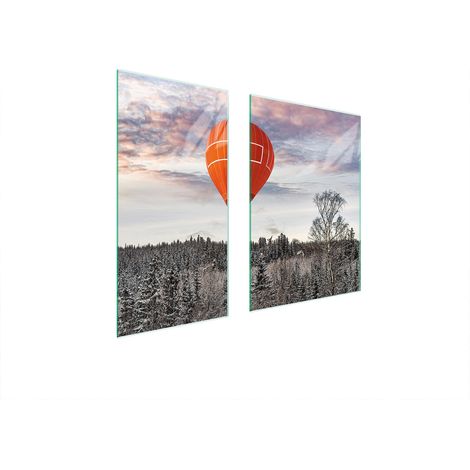 Glasschutzplatte 75x52 Ballon (1/5)