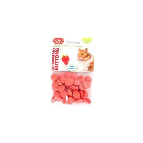 Critter's Choice - Strawberry Buttons - 40g - 554740