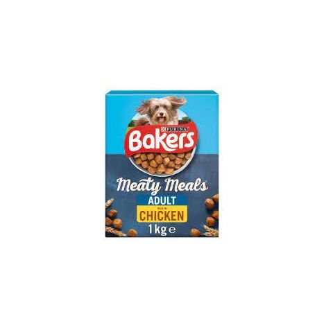 Bakers Meaty Meals Chkn - 1kg - 778793