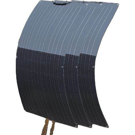 Kit de paneles solares, generación de energía eficiente, aplicación versátil, 3 piezas de 360 W y 120 W. (1/2)