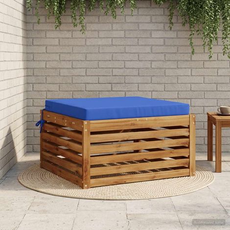 vidaXL 1-Piece Seat Cushion SOEST 100% Polyester Royal Blue (1/5)