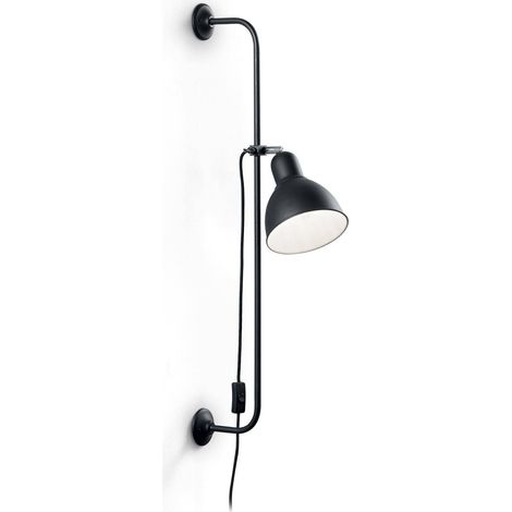 Ideal Lux Shower - 1 luz de pared, negro (1/2)