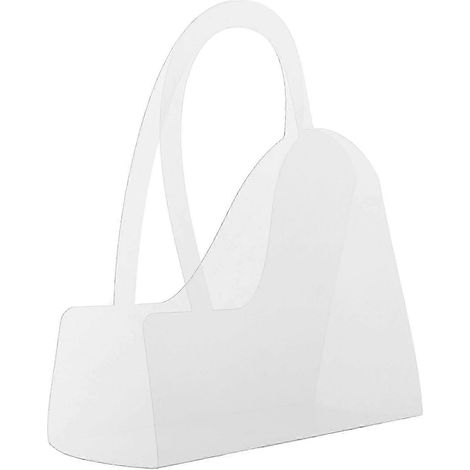 Boîte à fleurs transparente, sac d'emballage floral, sac cadeau pour compositions florales, fiançailles, grand événement, Saint-Valentin, pendaison de crémaillère-Heart Shaped Handle