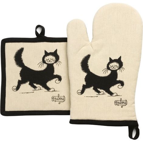 6 Pezzi Gant e Manici Beige Chat Balade - Dubout - Winkler