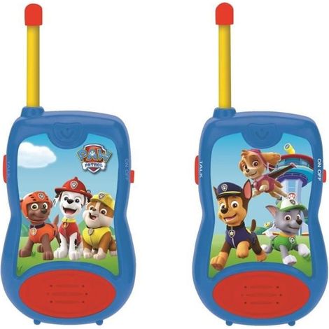 PAT PATROUILLE Talkies-walkies enfant 100 metres de portee LEXIBOOK (1/5)