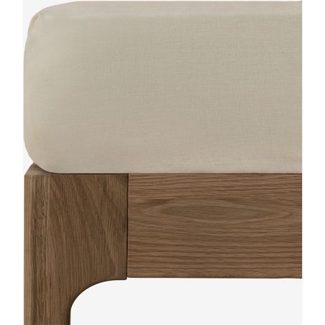 Sábana bajera en lino de 160g/m² Sorana SKLUM             