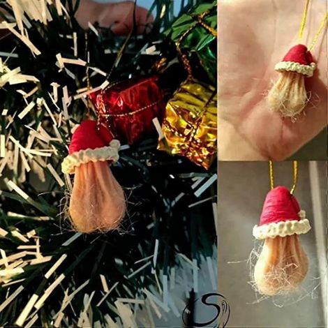 Boules de Noël 3D amusantes, décoration de sapin de Noël à suspendre pour les décorations de Noël (1/5)