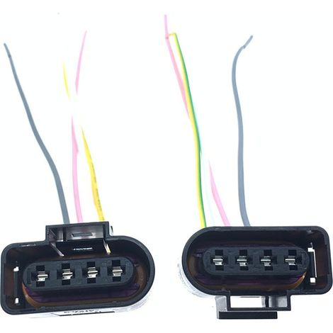 High-voltage ignition coil connector for Audi, Porsche Cayenne, Macaron, Panamera and 911 -- JB1268-4P