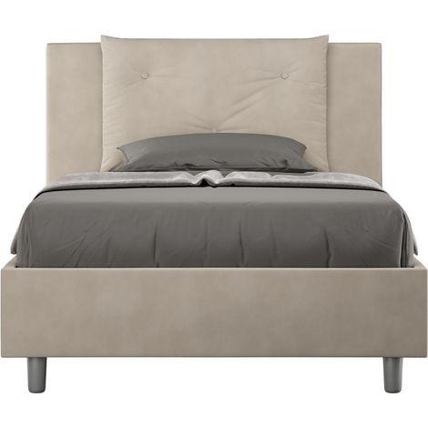 Letto Singolo 80x190 cm Senza Rete Appia Sabbia (1/5)