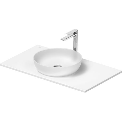 Duravit Sivida Set de lavabos redondo incl. consola
