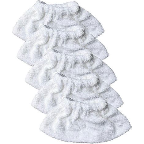5-teiliges Set Dampfbürsten- und Staubsaugerteile, Bodenreinigungstücher für Kärcher SC2 und SC3 Dampfreiniger A (1/5)