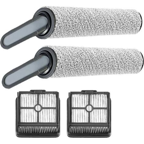 Brosse à rouleau + filtre pour Dreame H12,M12 ,H11 Core aspirateur sec et humide pièces de rechange, ensemble d\'accessoires 2 (1/5)