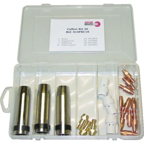 Confezione di accessori Mig MB36 D 1,2 mm