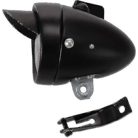 Porte-lampe Vélo Rétro Vintage Éclairage Avant Puissant Lumière de Guidon Ancienne Phare Cyclisme Classique (1/3)