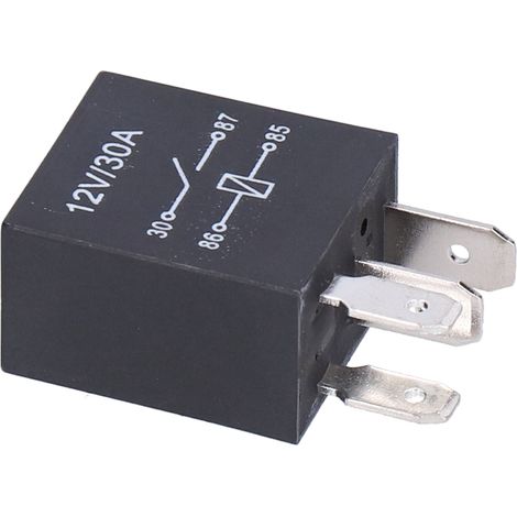 10 Relais Violet 12V 30A Étanches - Kit pour Phares, Climatisation Auto et Accessoires Électriques (1/5)