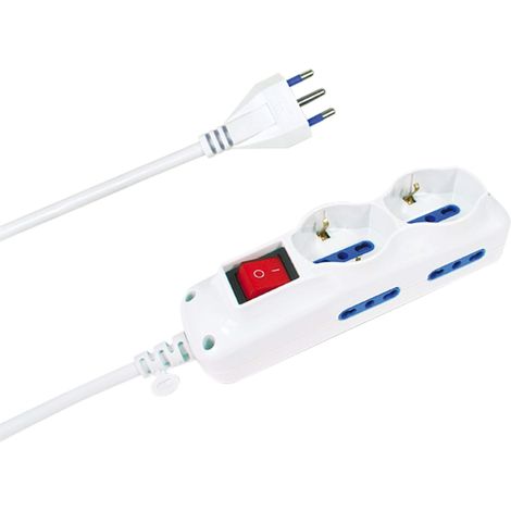 PRESA MULTIP. 2 SCHUKO+4