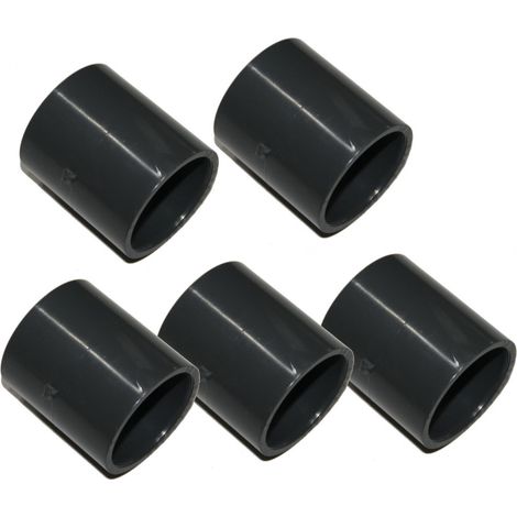 5 Manchons, ø 50 mm, PVC, prévue pression PN16 - jardiboutique