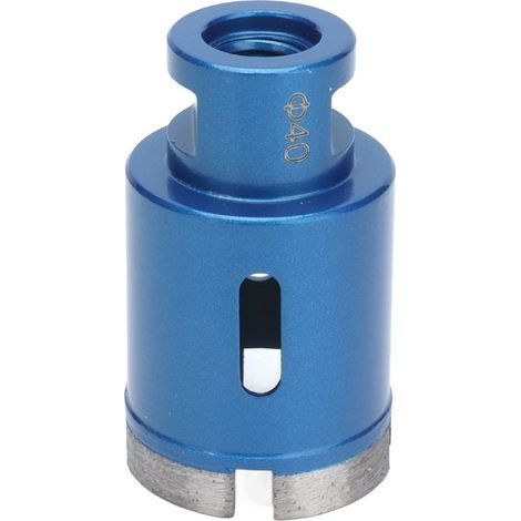 Foret Diamant 40mm pour Béton, Granit et Pierre, Mèche à Couronne pour Matériaux Durs (1/5)
