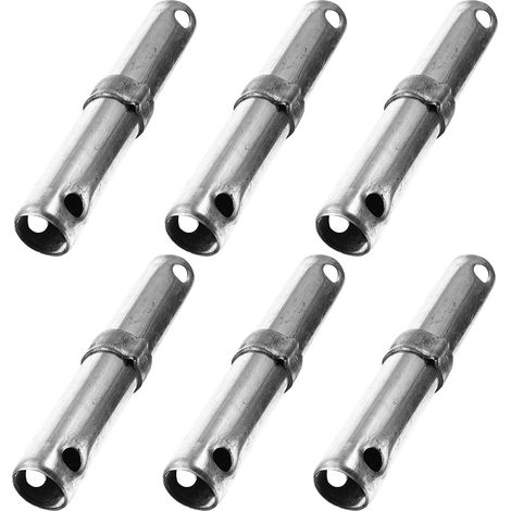 Stück verzinkte Stahl-Verriegelungsbolzen für Gerüste, Hochleistungsverbinder 32 mm Durchmesser, schnelle Montage und witterungsbeständig für Baustellen im Freien (1/5)